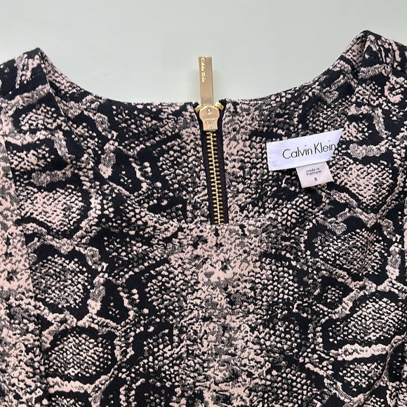 Animal Print Calvin Klein Dress - Picture 5 of 8